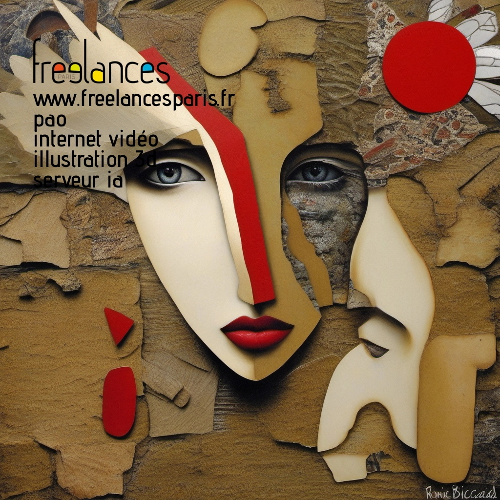 Pao mise en page internet vidéo illustration 3d serveur IA générative AI freelance paris studio de création magazines 49vjvhq0